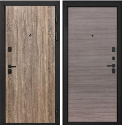 Дверь Интекрон Профит Black (фурнитура черная) Дуб турин