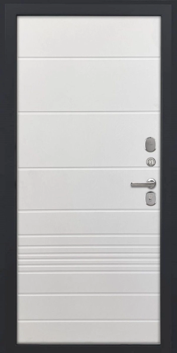 Входная дверь L-45 ФЛ-700 (10мм, ясень белый) внутренняя сторона
